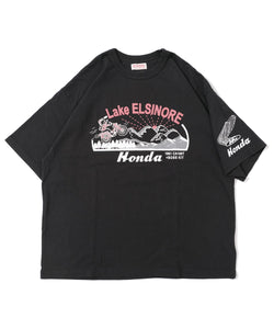 HONDA×GS BAGGY TEE(CT100) BLACK　[GYPSY&SONS]